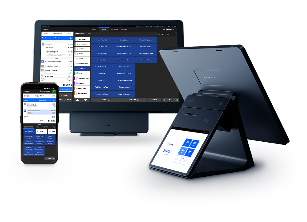 Shift4 Dine customer-facing display