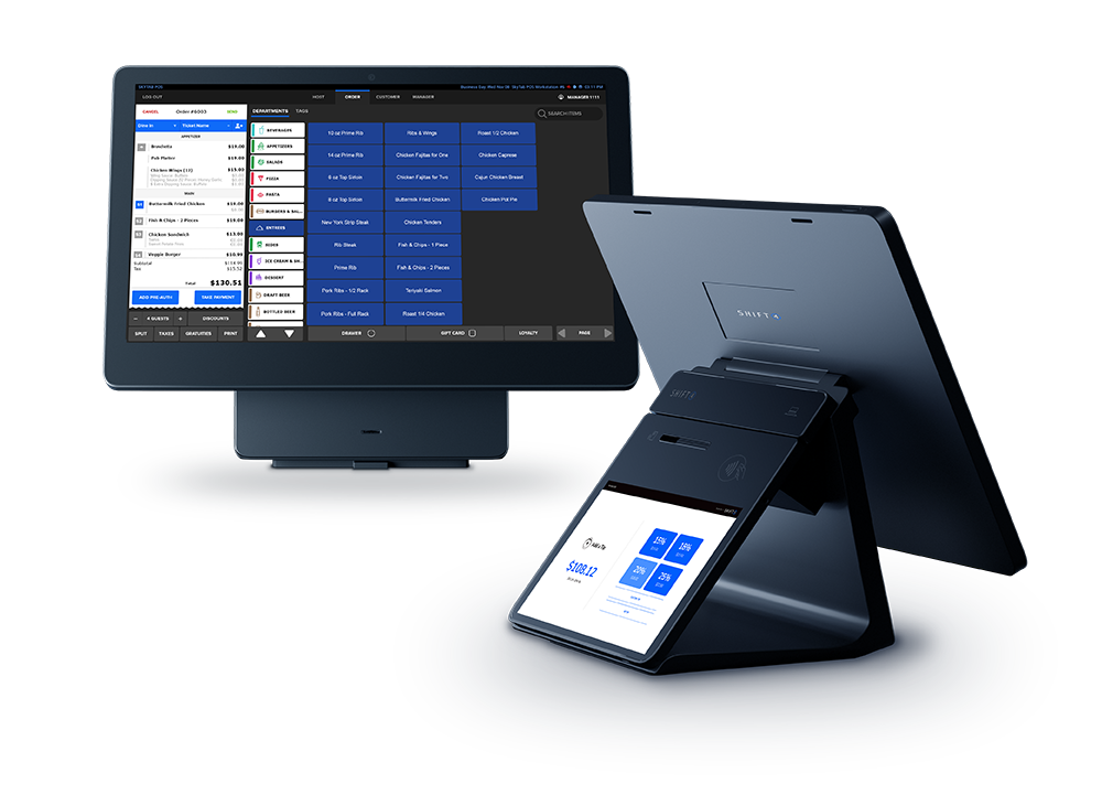 Full Shift4 Dine POS setup